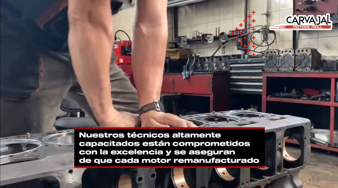 En Carvajal Motors te ofrecemos servicio especializado en remanufacturación de motores