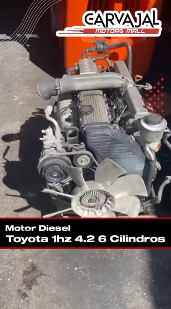 Motor Diesel Toyota 1HZ 4.2 6 cilindros